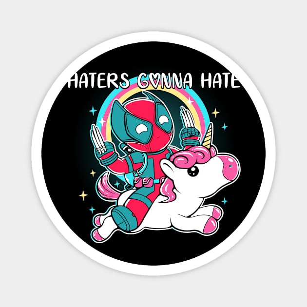 Haters Gonna Hate Magnet by mohymochi